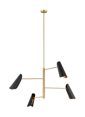 Tresa 4L chandelier - AEC1024BBSMBK