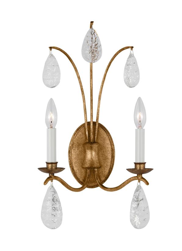 Shannon 2L Large Sconce - CW1292ADB