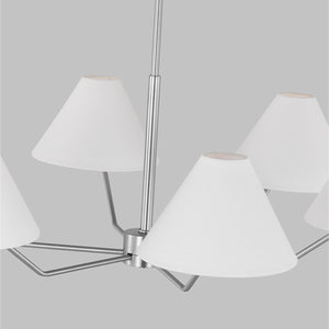 Burke 6L Chandelier - DJC1016BS