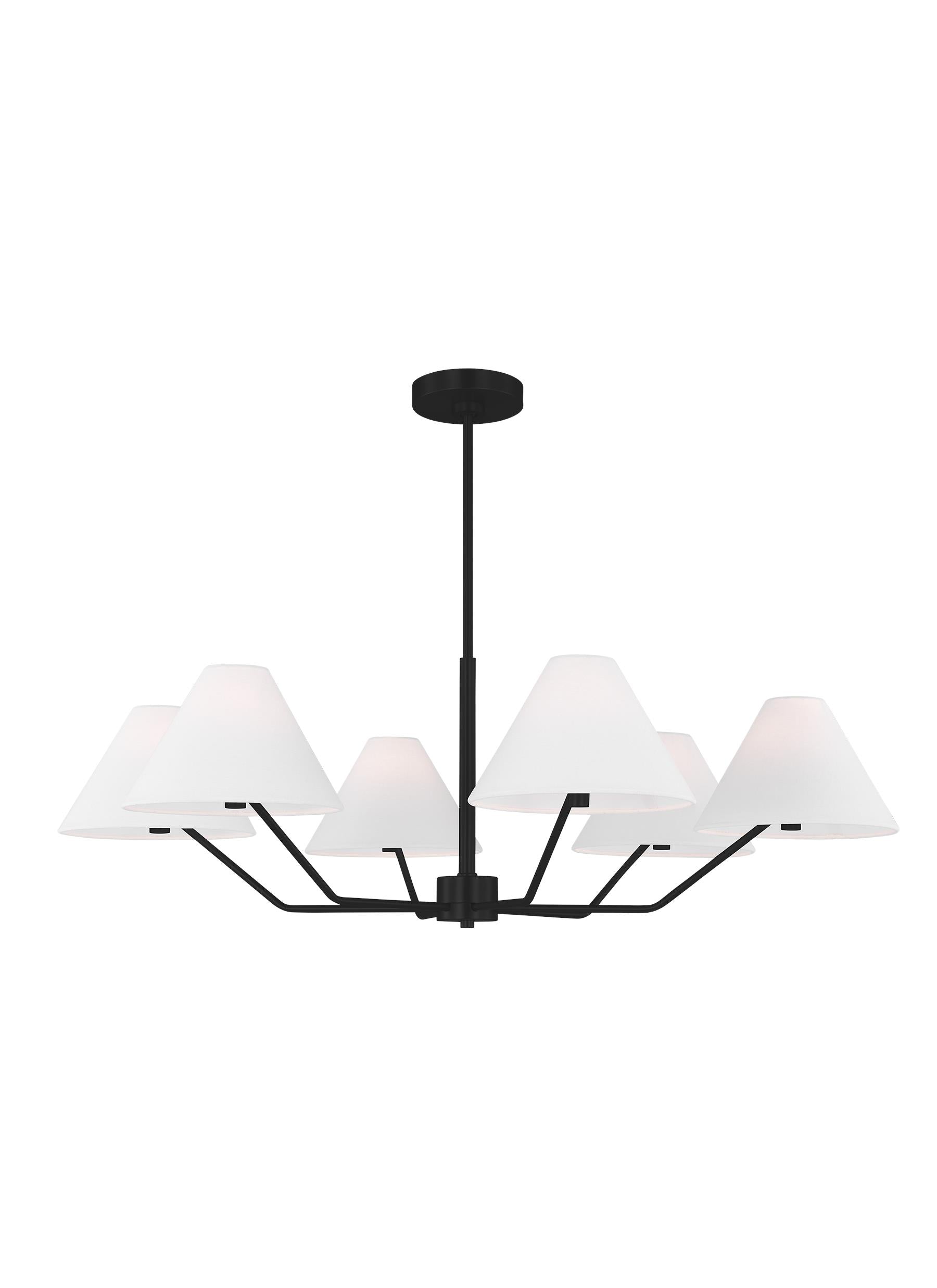 Burke 6L Chandelier - DJC1016MBK