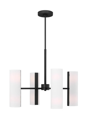 Capalino 8L Medium Chandelier - DJC1048MBK