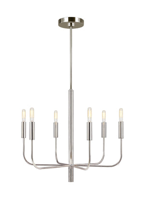 Brianna 6L small chandelier - EC1006PN