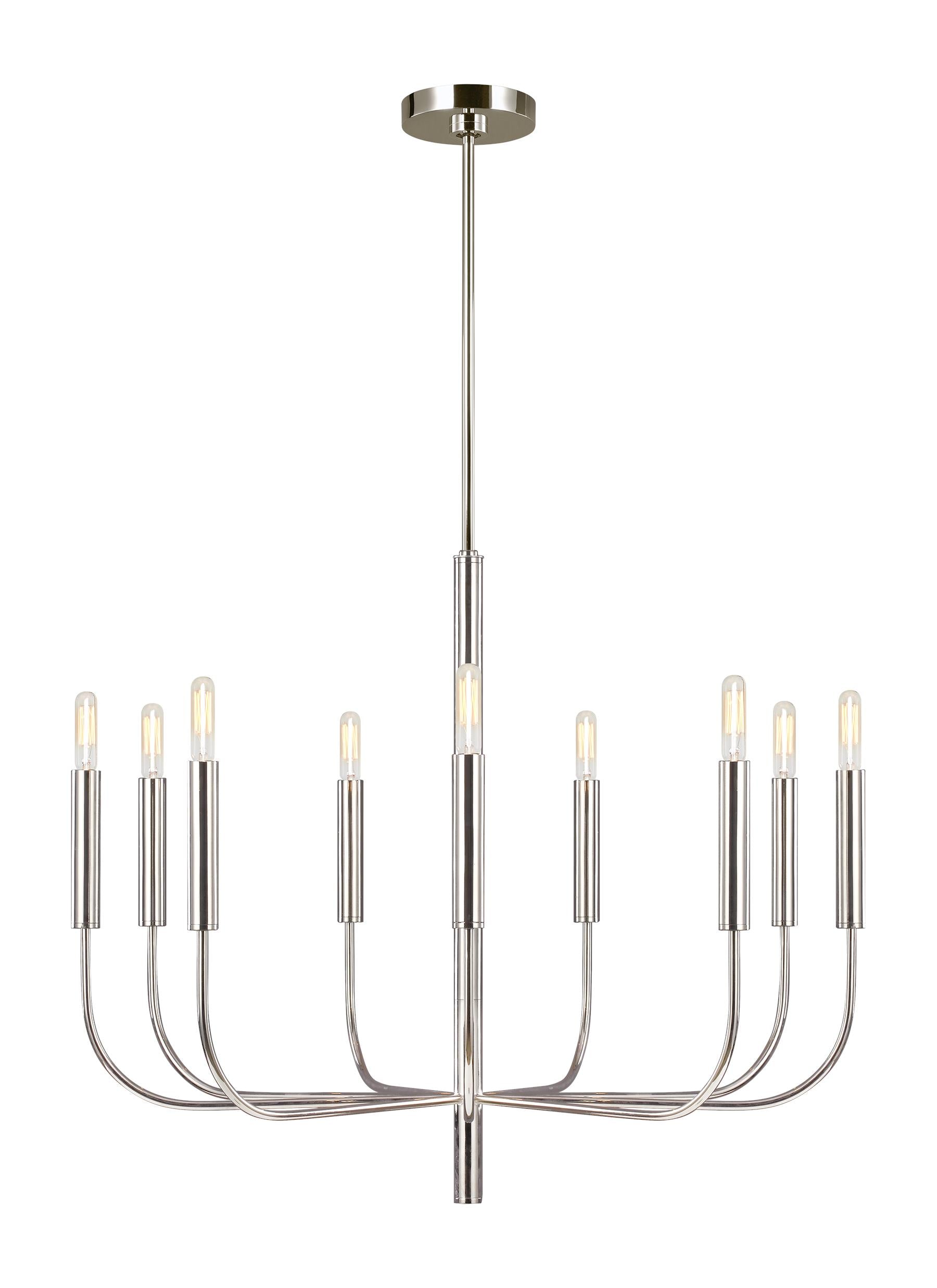 Brianna 9L medium chandelier - EC1009PN