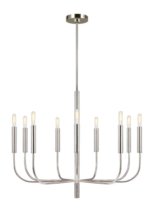 Brianna 9L medium chandelier - EC1009PN