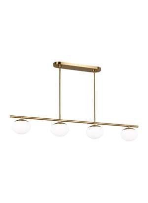 Lune 6L linear chandelier - EC1276BBS