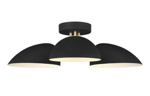 Jane 3L Semi-Flush Mount - EF1023MBK