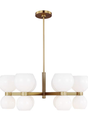 Londyn 12L Small Chandelier - KSC10212BBSMG