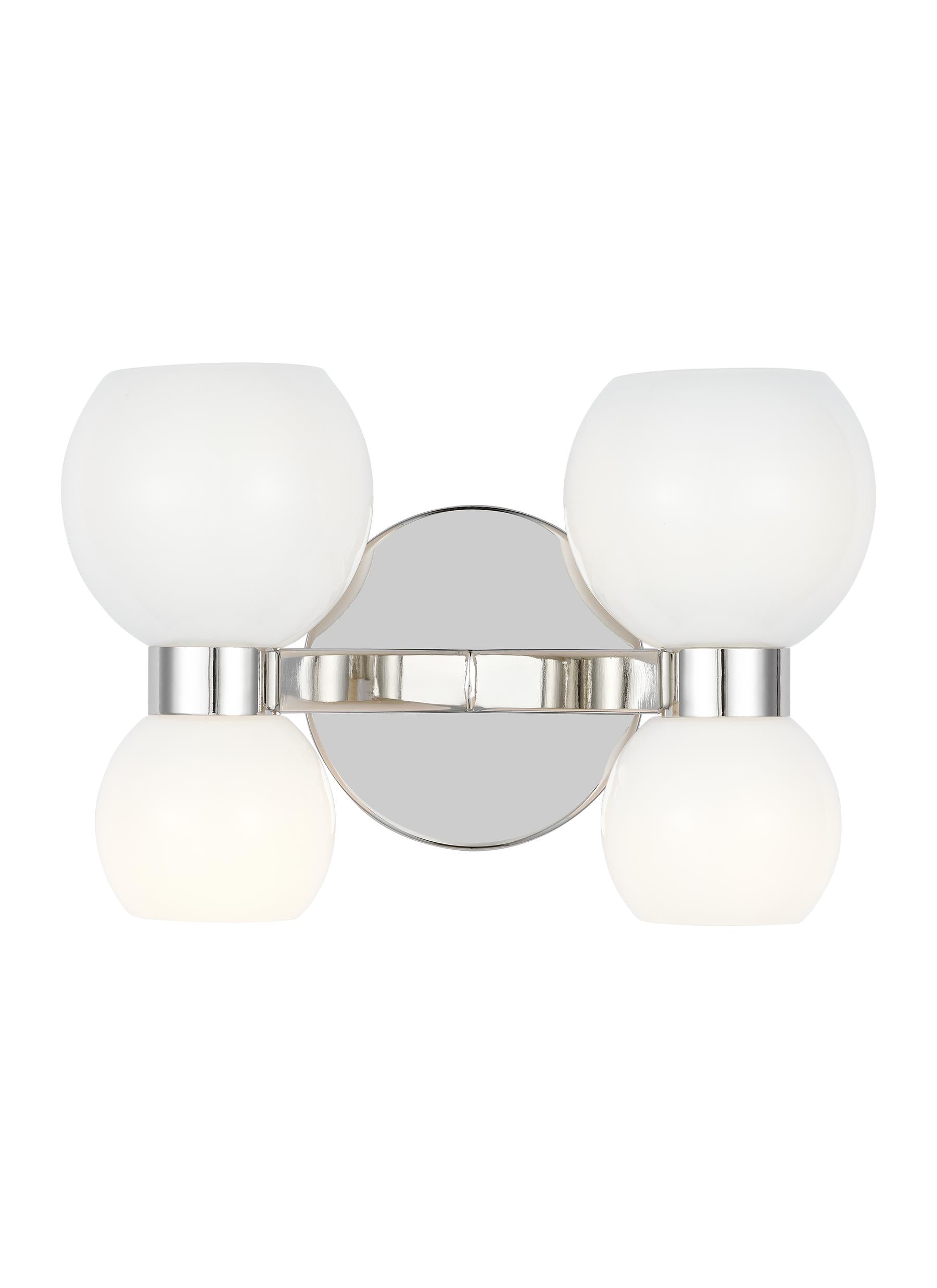 Londyn 4L Double Sconce - KSW1034PNSMG