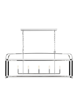 Hadley 5L Linear Chandelier - LC1165PN