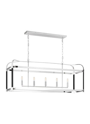 Hadley 5L Linear Chandelier - LC1165PN