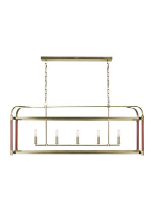 Hadley 5L Linear Chandelier - LC1165TWB