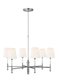 Capri 6L Chandelier - TC1016PN