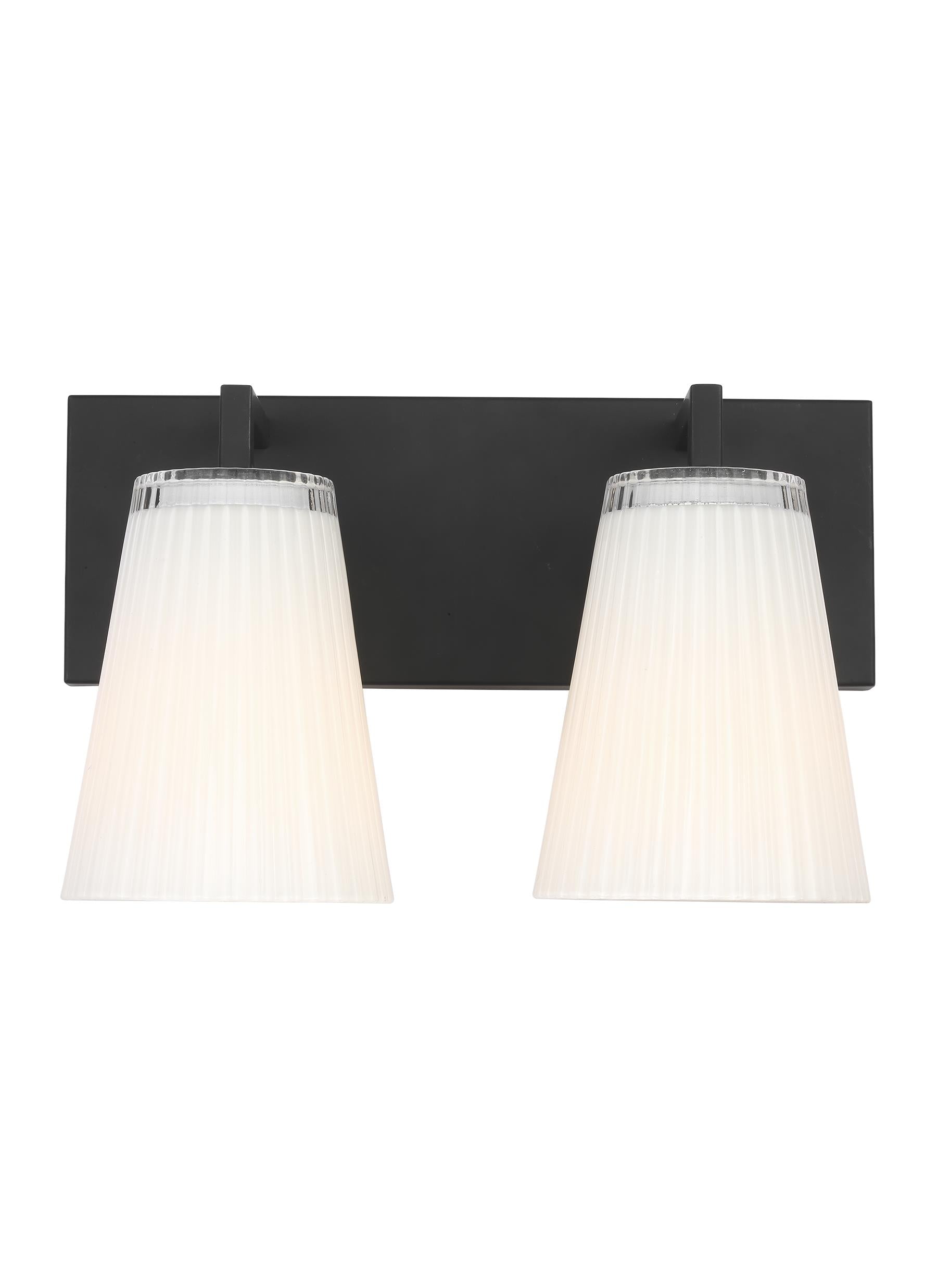 Upson 2L wall sconce - GLV1102MBK