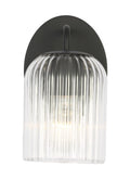 Eisele 1L Wall Sconce - GLV1131MBK