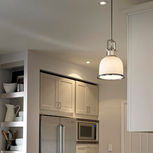 Parker Place 2L Pendant - Brushed Steel - P1146BS