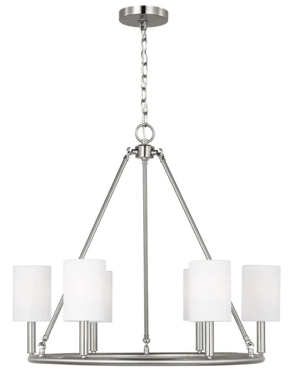 Egmont 6L Chandelier - DJC1086BS