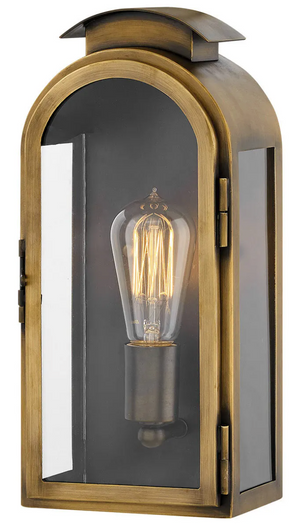 Rowley 1L Small Wall Mount Lantern - 2520LS