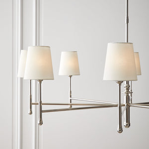 Capri 6L Chandelier - TC1016PN