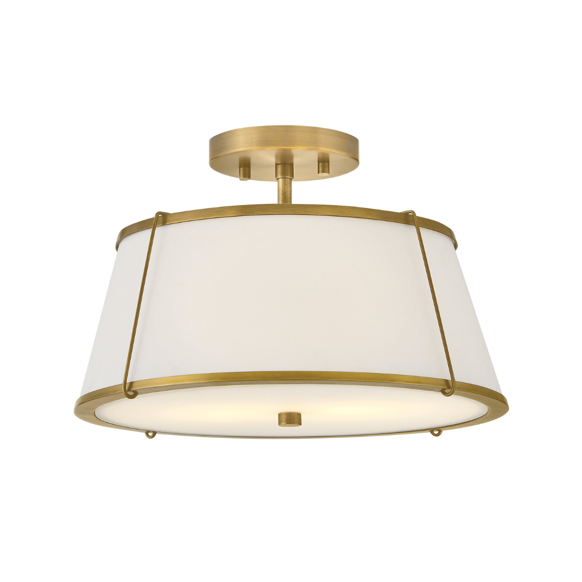 Clarke 2L semi flush mount-4893LDB-OW