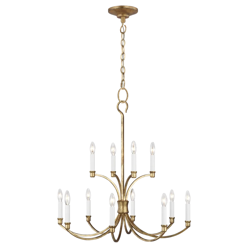 Westerly 12L medium chandelier - CC10612ADB