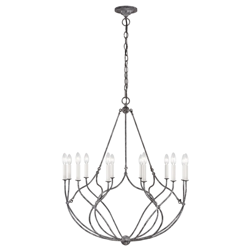 Richmond 12L Medium Chandelier - CC11212WGV