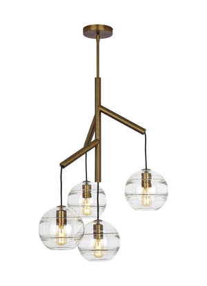 Sedona 4L Chandelier - 700SDNMPR1CR