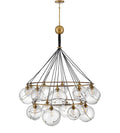 Skye 18L two-tier chandelier-30308HBR